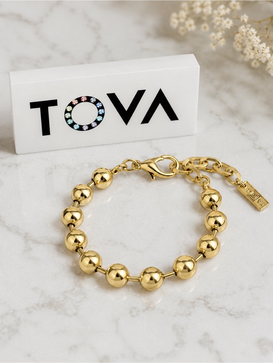 Jewelry - TOVA Radmilla Gold Bead Bracelet
